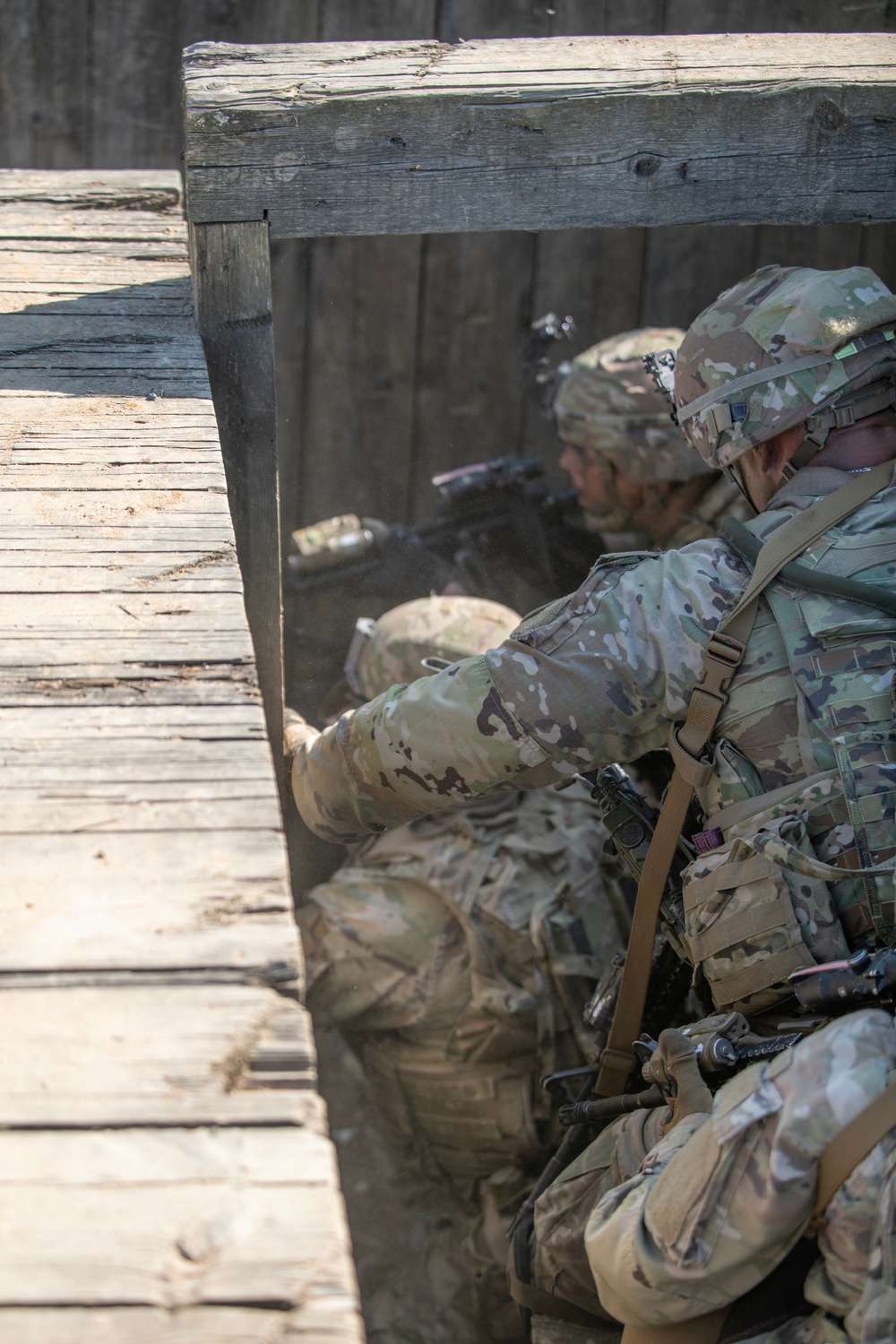 2nd Squadron, 2nd Cavalry Regiment Assault an Objective