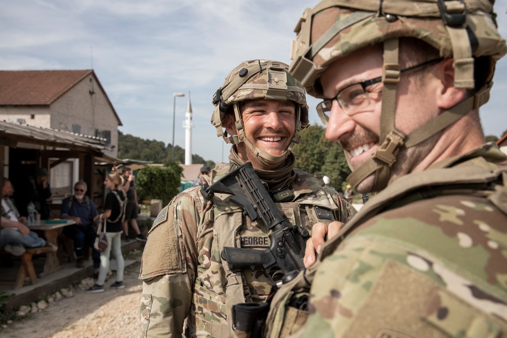 Civil affairs Soldiers partner with NATO during Saber Junction 23