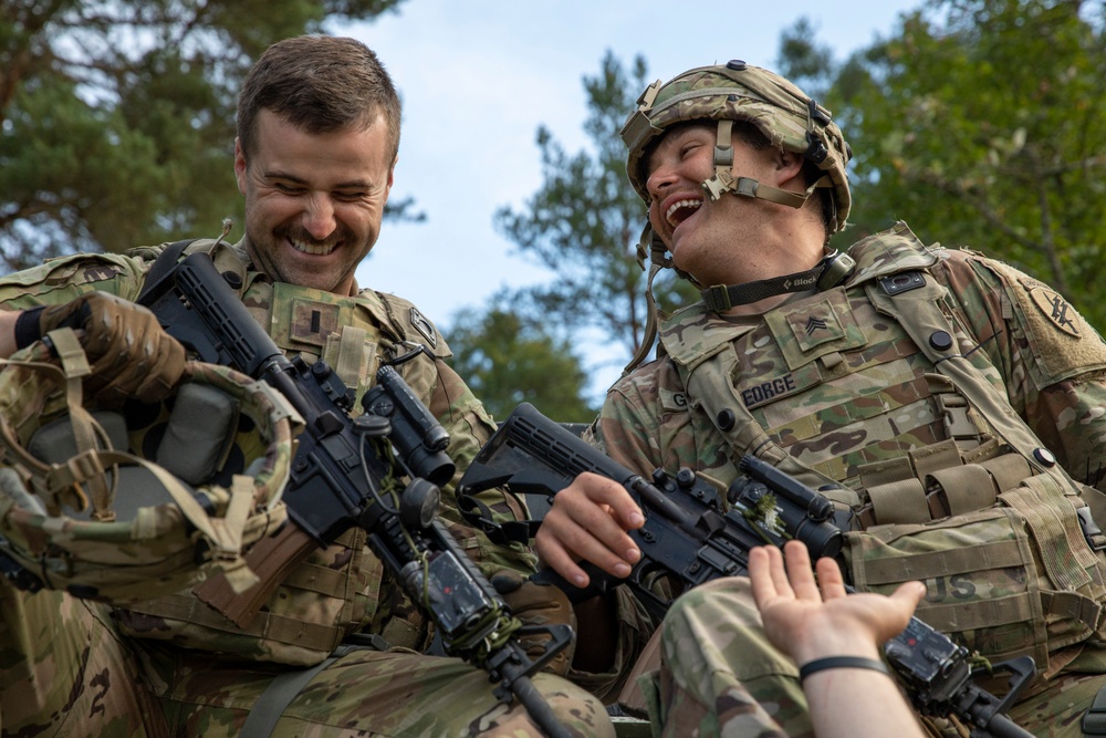 Civil affairs Soldiers partner with NATO during Saber Junction 23