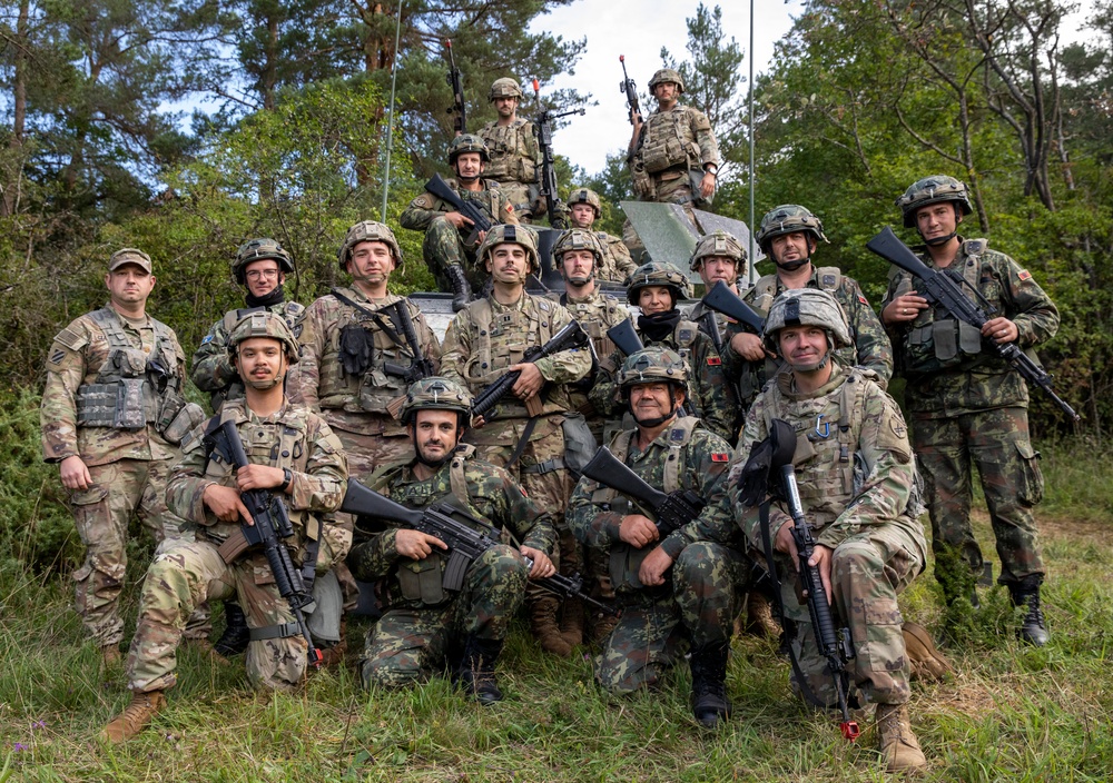 Civil affairs Soldiers partner with NATO during Saber Junction 23