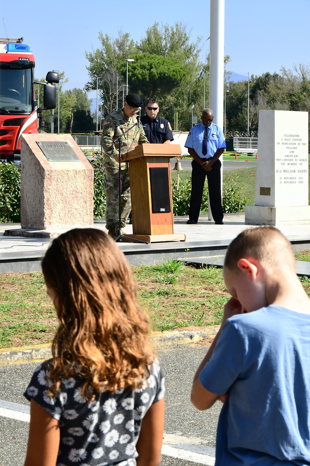 9/11 Commemoration Ceremony at Camp Darby