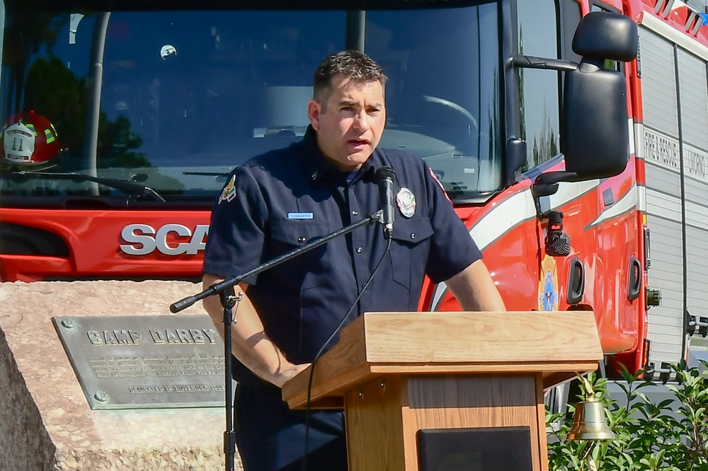 9/11 Commemoration Ceremony at Camp Darby