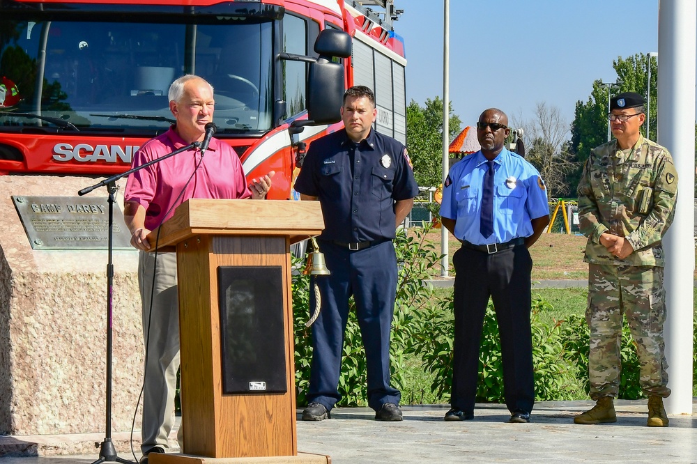 9/11 Commemoration Ceremony at Camp Darby