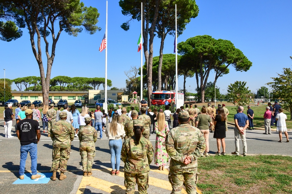 9/11 Commemoration Ceremony at Camp Darby