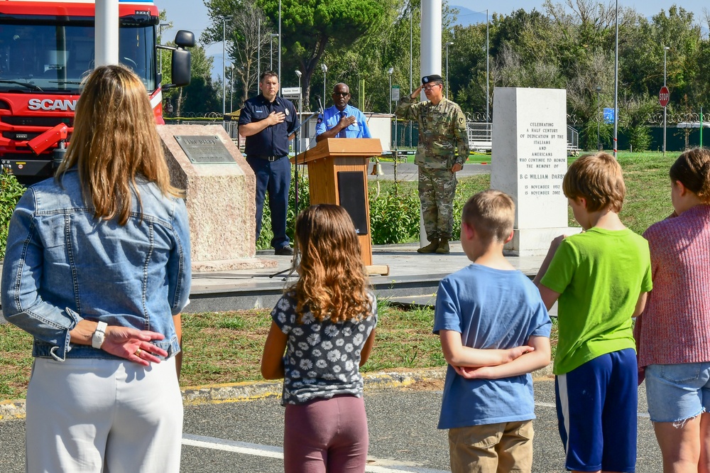9/11 Commemoration Ceremony at Camp Darby