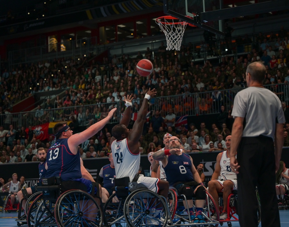 Team U.S. Invictus Games | Wheelchair Basketball Semifinals