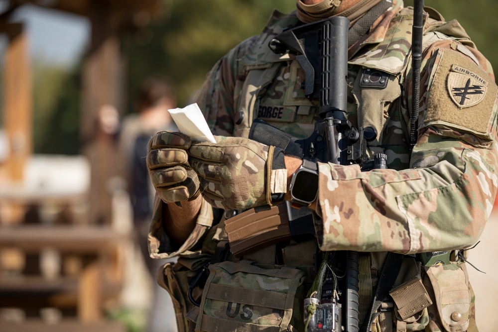 Army Reserve Soldiers train on civil operations during Saber Junction 23