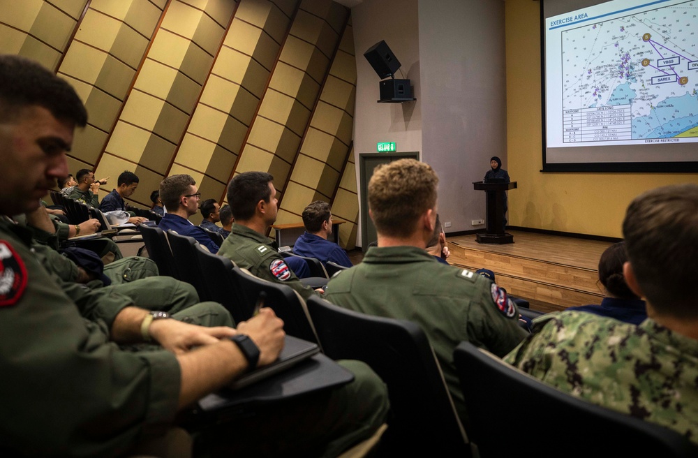 U.S. and Royal Brunei Armed Forces Hold Pre-Sail Brief for CARAT Brunei 2023