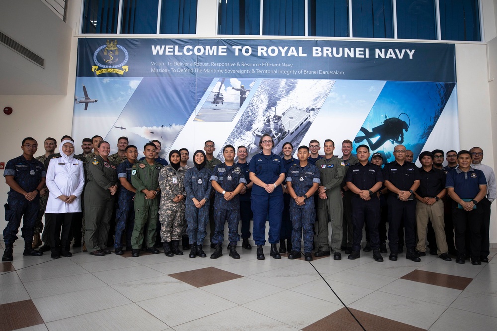 U.S. and Royal Brunei Armed Forces Hold Pre-Sail Brief for CARAT Brunei 2023