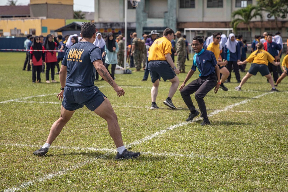 Pacific Partnership 2023: Art, Sports and Concert Day at Sekolah Menengah Kebangsaan