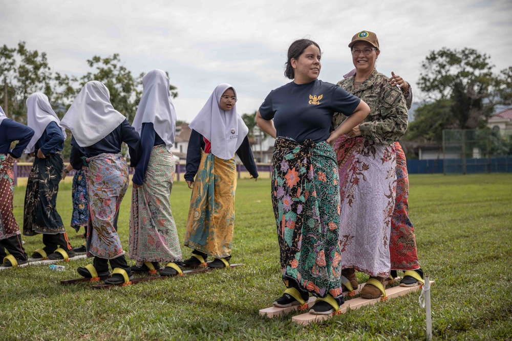 Pacific Partnership 2023: Art, Sports and Concert Day at Sekolah Menengah Kebangsaan