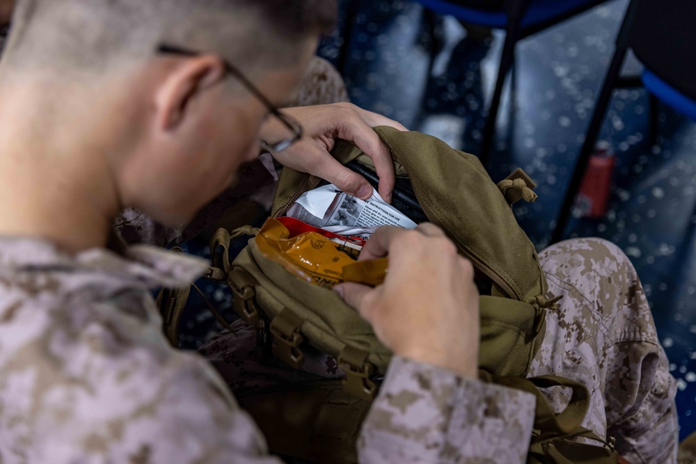 The 26th MEU(SOC)/BAT ARG Conducts Combat Life Saver Course Tier 2 Class