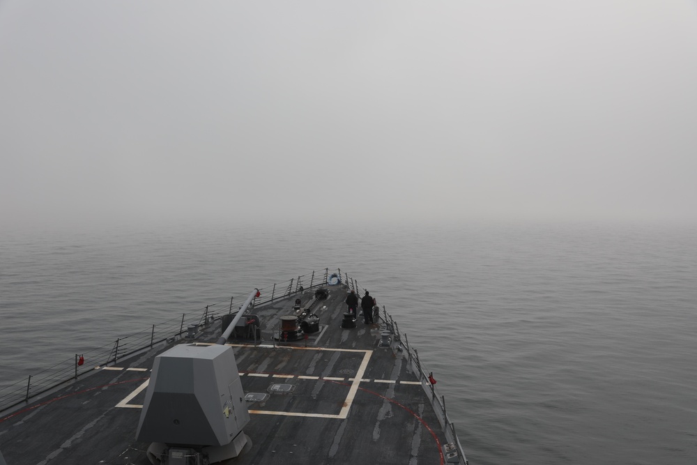 USS Paul Ignatius Low Visibility Watch