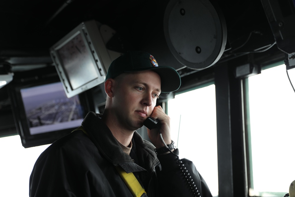 USS Paul Ignatius Low Visibility Watch