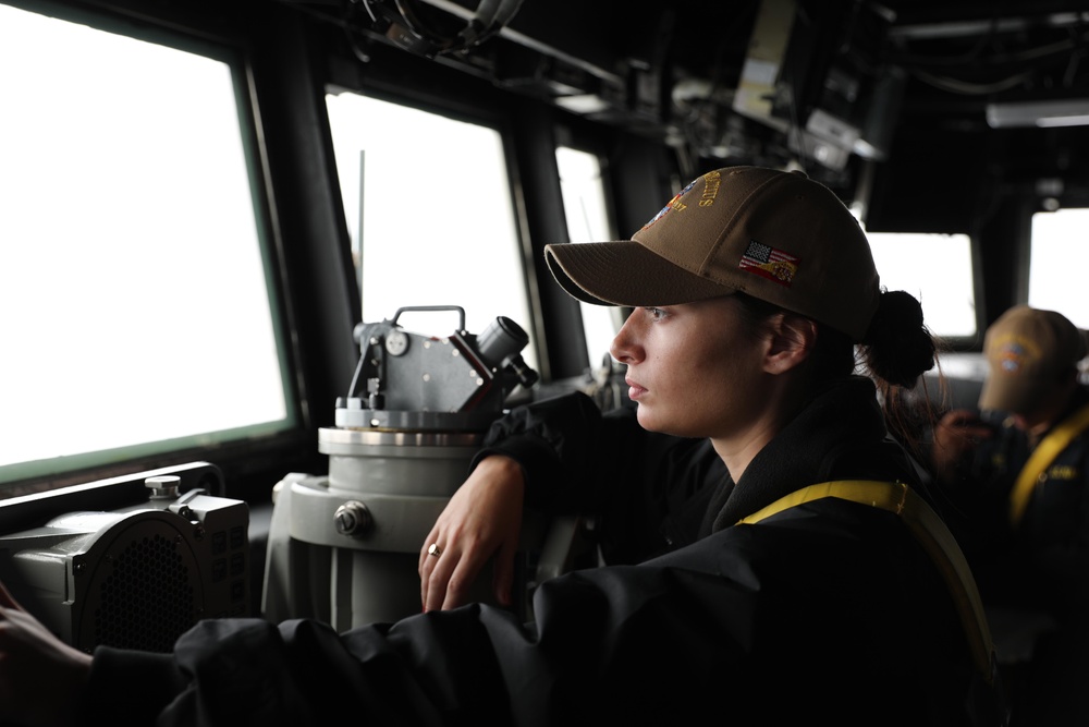 USS Paul Ignatius Low Visibility Watch