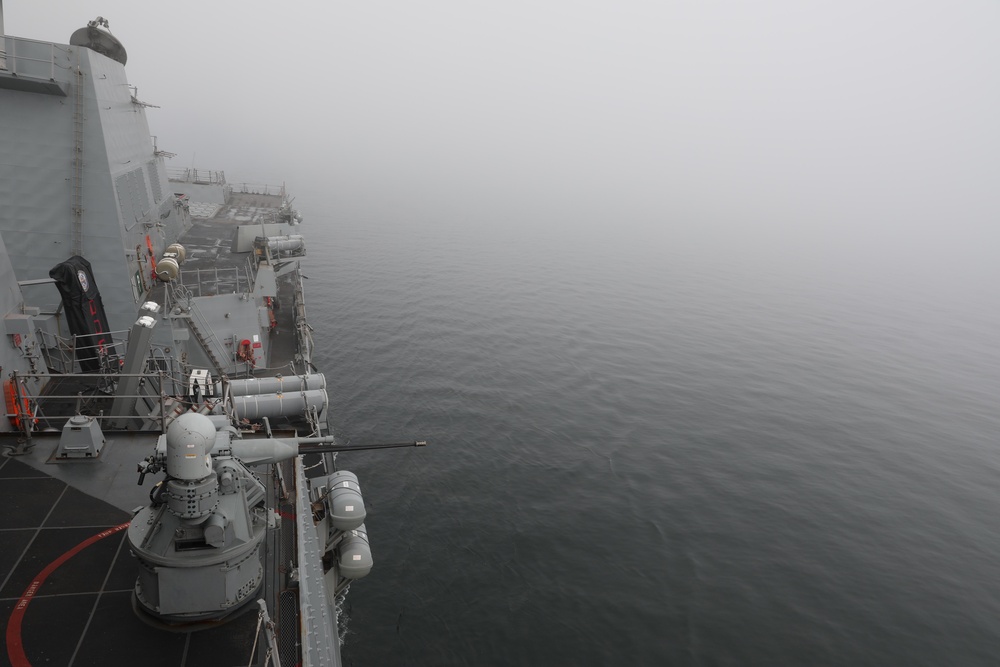 USS Paul Ignatius Low Visibility Watch