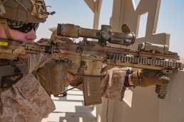 26th MEU(SOC) Marines Integrate with Kuwait Armed Forces on a Live-Fire Range
