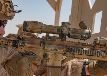 26th MEU(SOC) ANGLICO Marines showcase warfighting expertise during Kuwait training