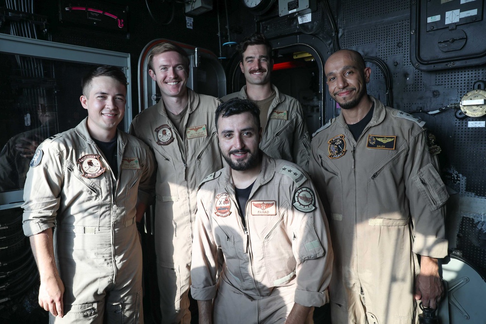 USS Thomas Hudner deck landing qualifications in the Arabian Gulf