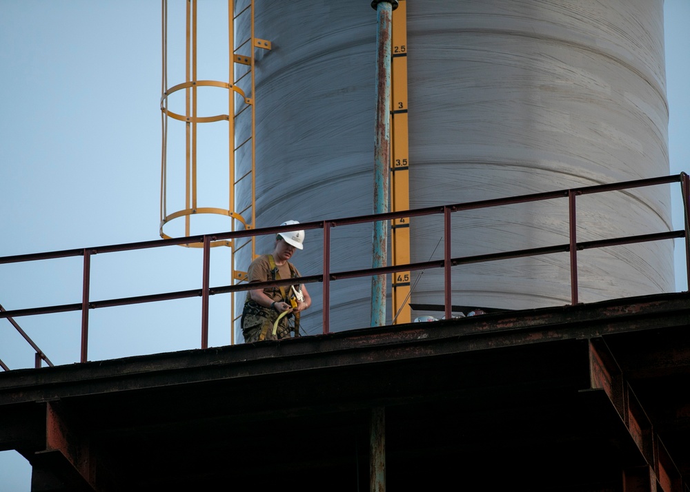 Pacific Partnership 2023: Water Tower Construction