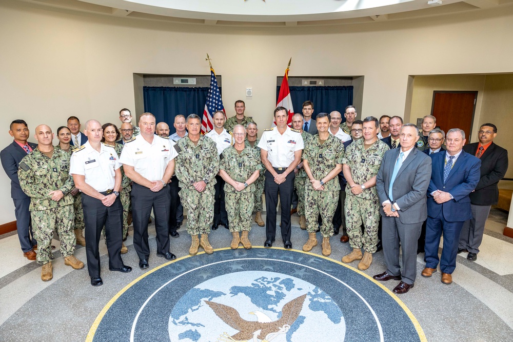 U.S. Fleet Forces Command / U.S. Naval Forces North host the Inaugural Maritime Staff Talks with the Royal Canadian Navy
