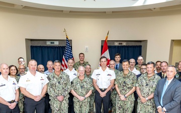 U.S. Fleet Forces Command / U.S. Naval Forces North host the Inaugural Maritime Staff Talks with the Royal Canadian Navy