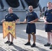 USS Fort Lauderdale (LPD 28) Chief Petty Officer Selectees participate in CPO Heritage Days Training event