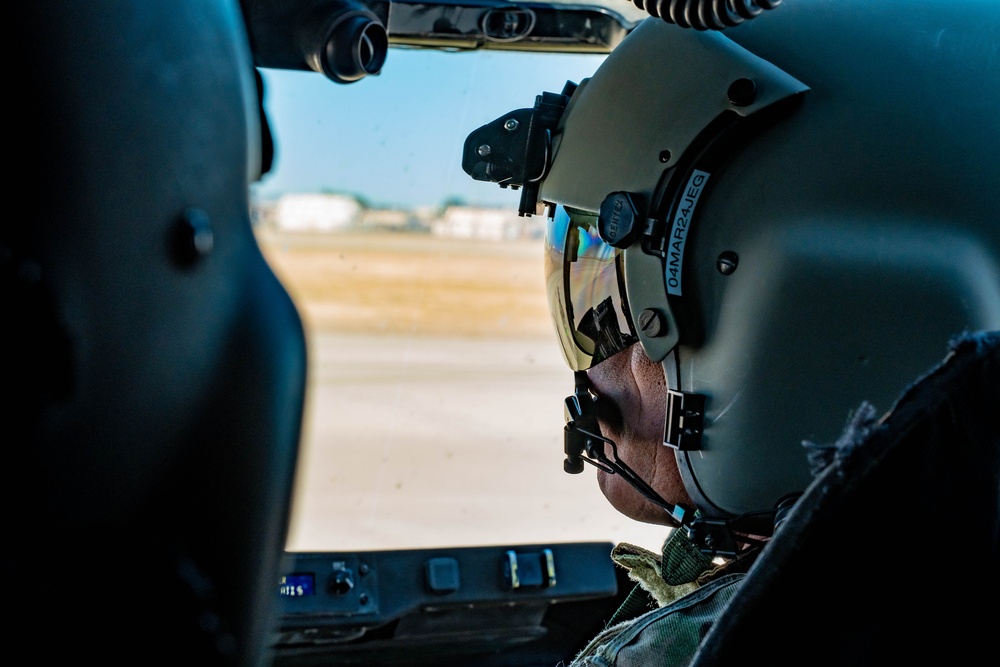 19th Air Force command team visits Kirtland AFB