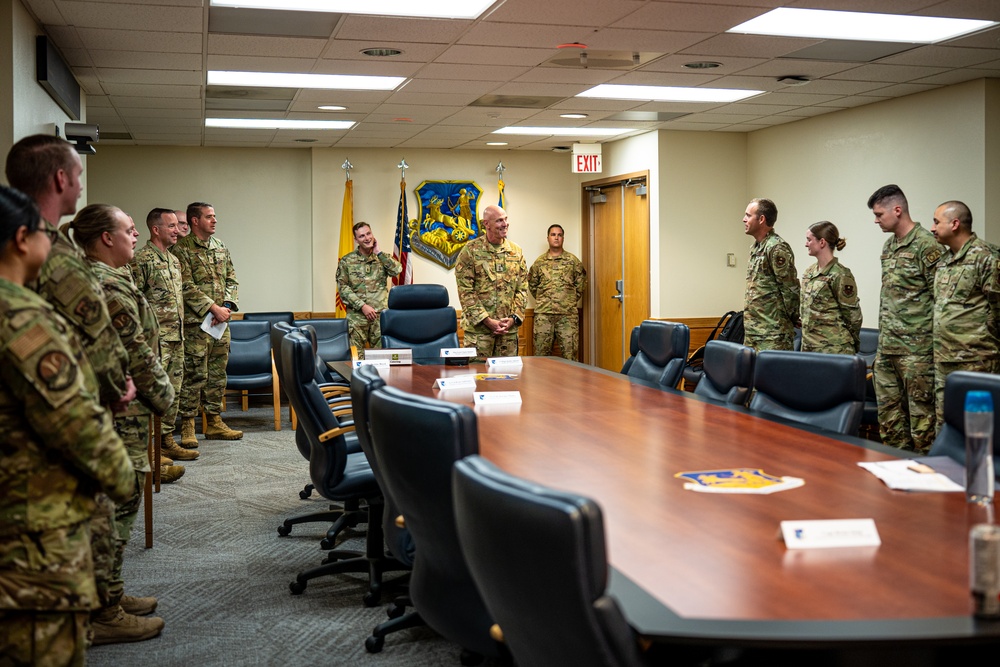 19th Air Force command team visits Kirtland AFB