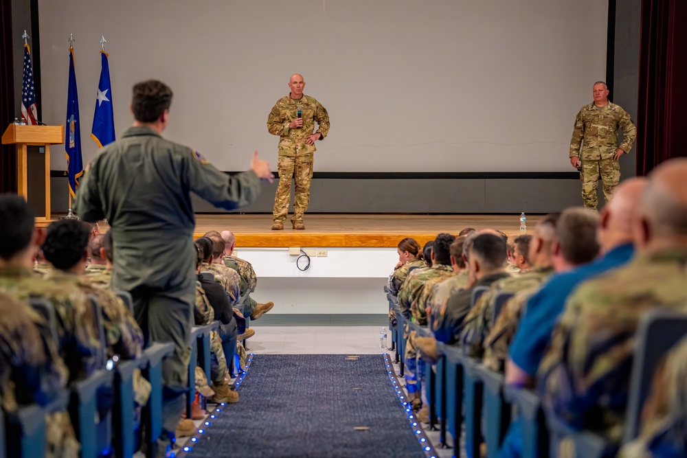 19th Air Force command team visits Kirtland AFB