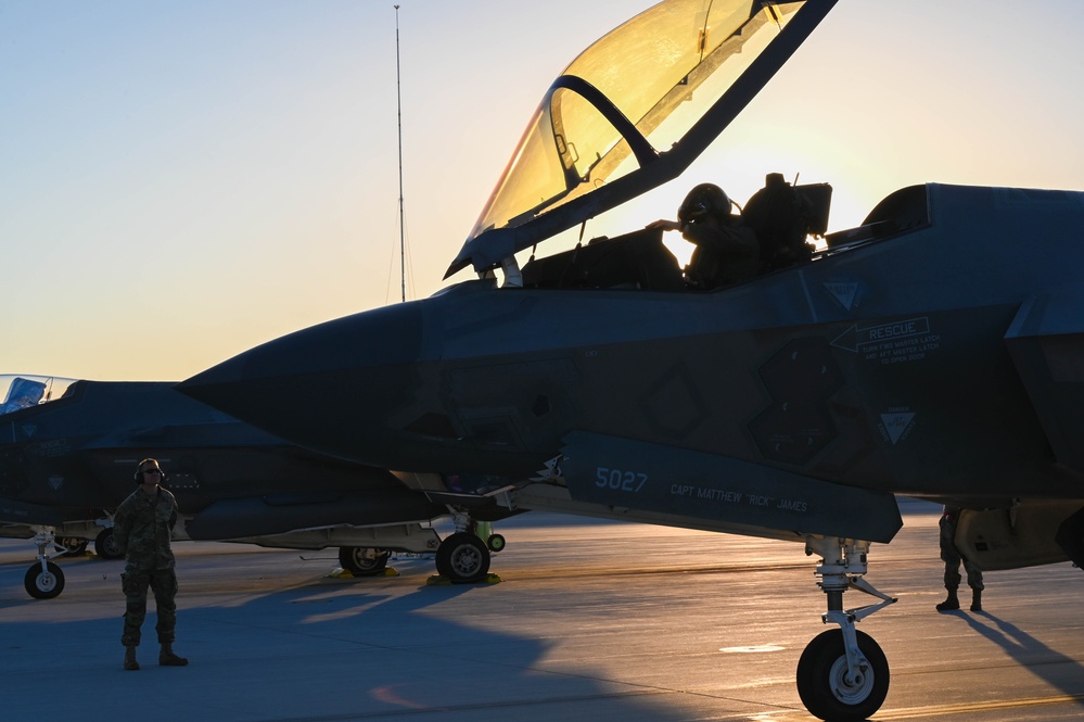 60th FS tests capabilities at Mountain Home AFB