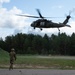 Task Force Knighthawk supports Latvian Armed Forces with aerial insertion, extraction training