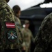 Task Force Knighthawk supports Latvian soldiers during aerial insertion, extraction training in Latvia