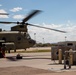 U.S. Army CH-47F Chinook refuels