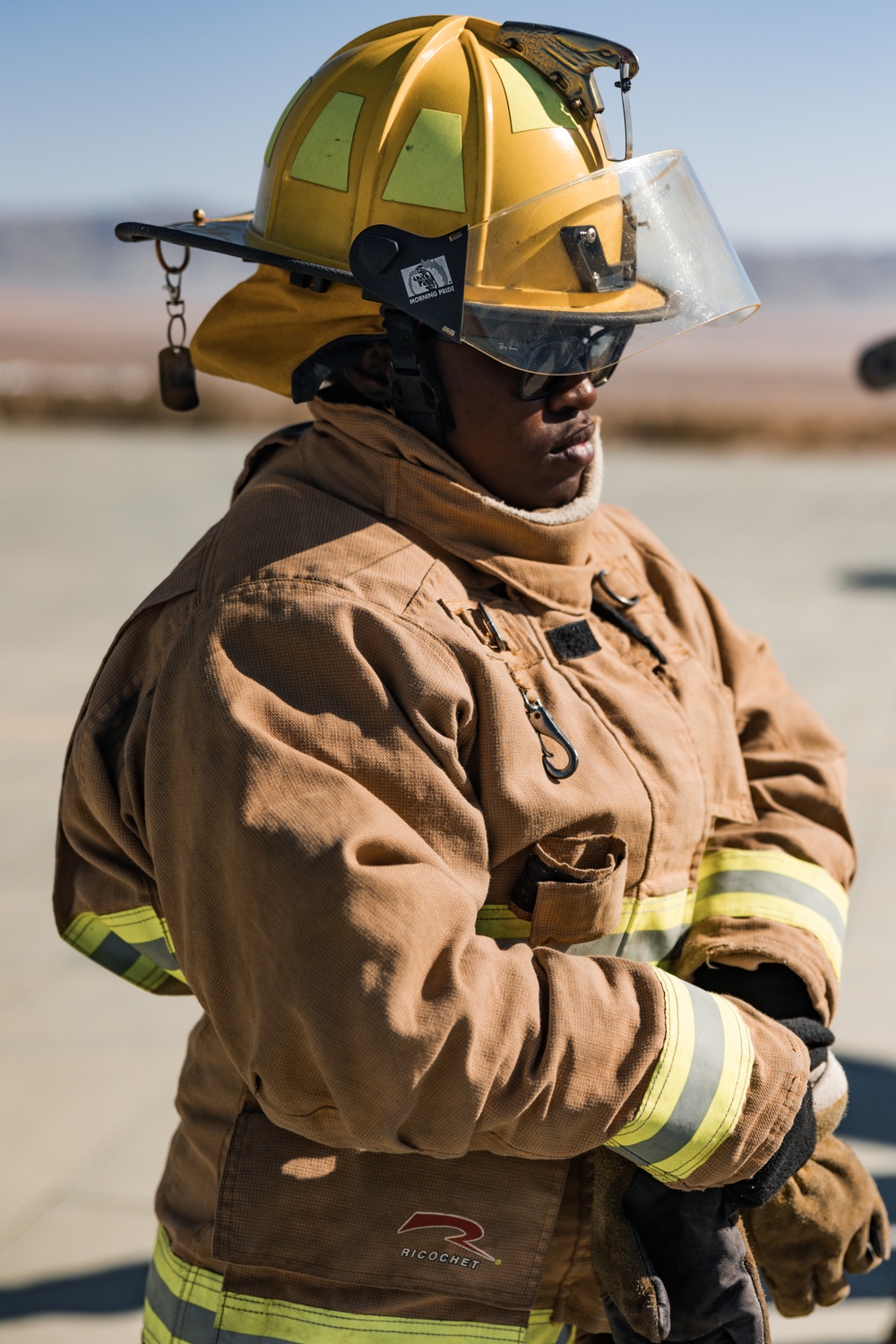 Aircraft Rescue and Firefighting Marines conduct drills to maintain readiness