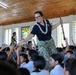 Pacific Partnership 2023 Wind Quintet performs at St. Peter Chanel Primary School