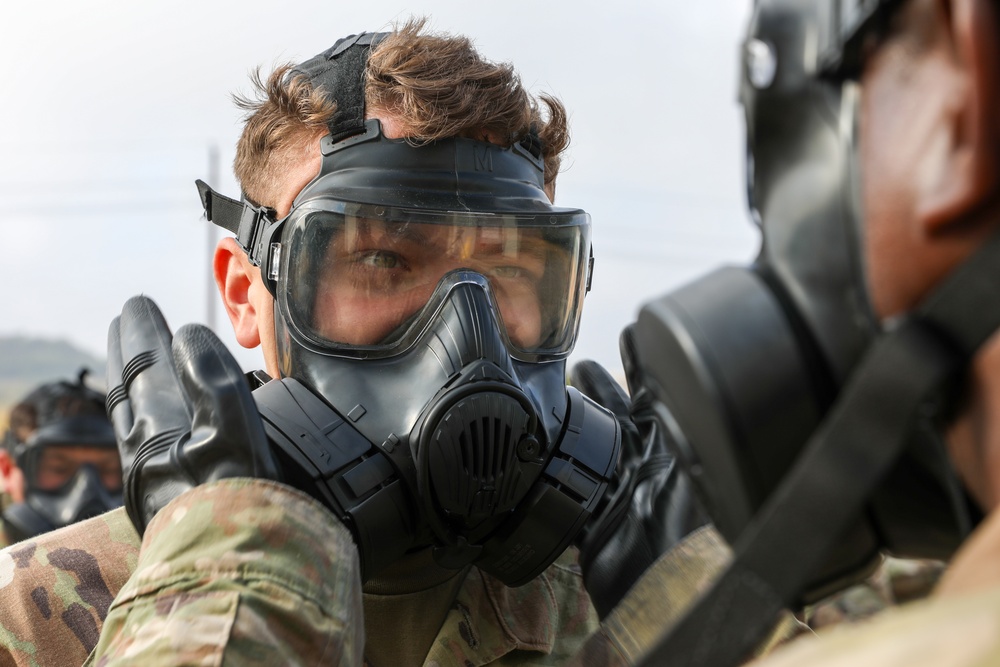 69th ADA Gas Chamber Training