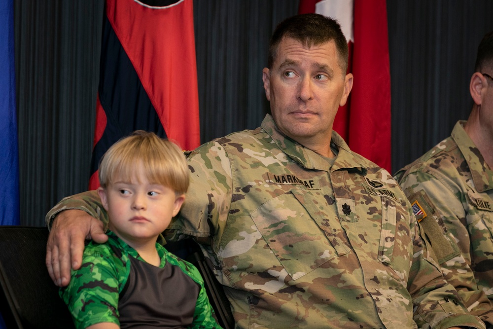 Lt. Col. David Markgraf retires after 28 years