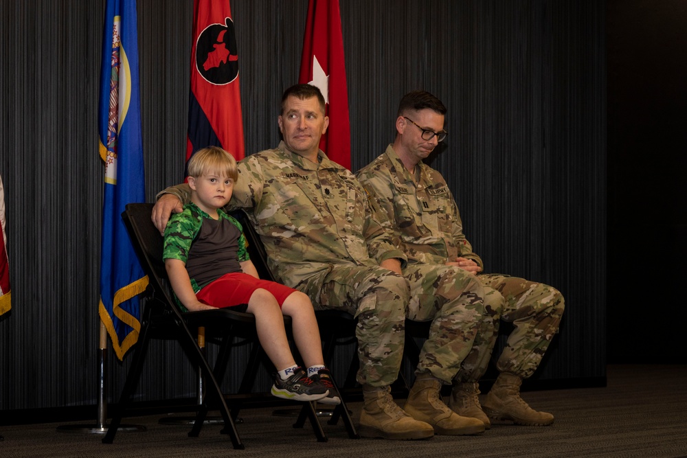 Lt. Col. David Markgraf retires after 28 years