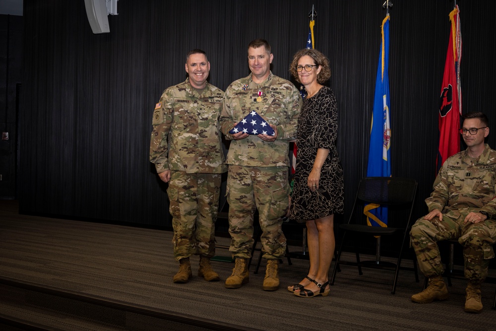 Lt. Col. David Markgraf retires after 28 years