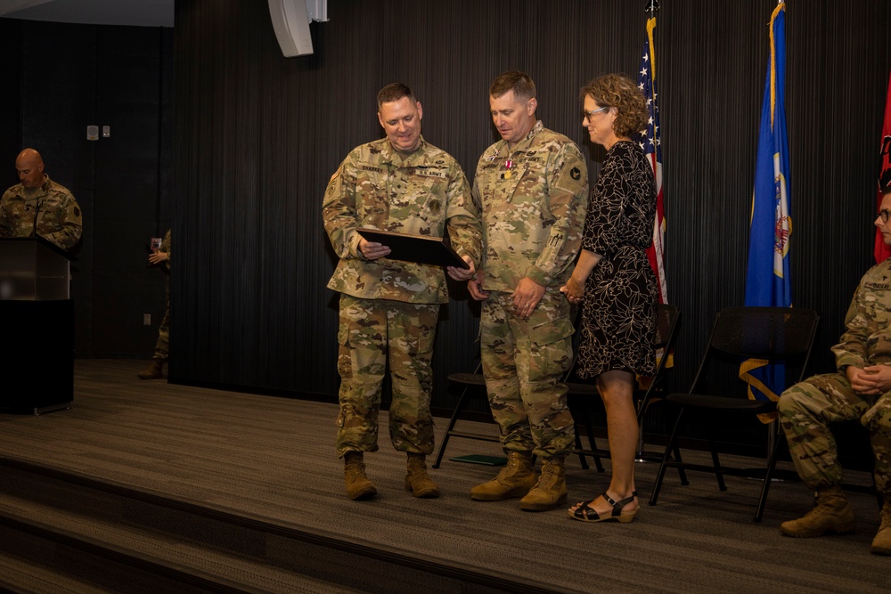 Lt. Col. David Markgraf retires after 28 years