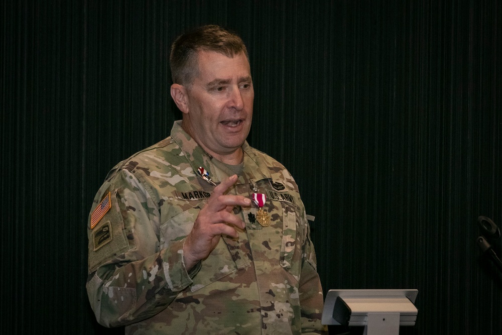 Lt. Col. David Markgraf retires after 28 years