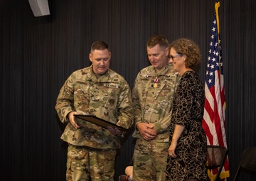 Lt. Col. David Markgraf retires after 28 years