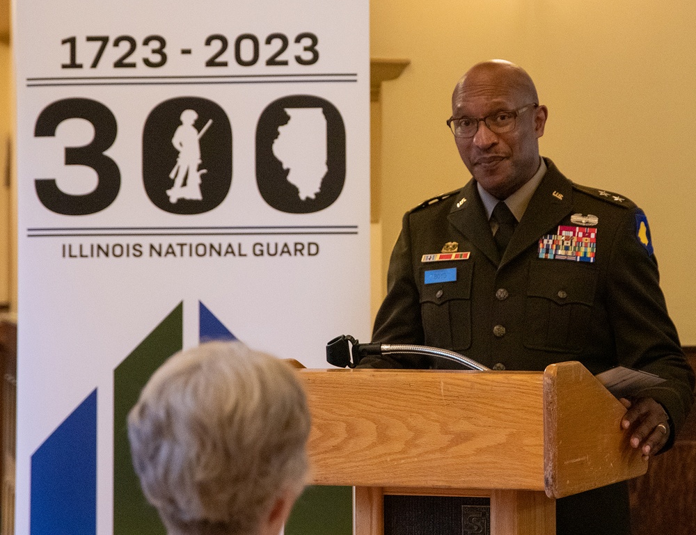 ILLINOIS NATIONAL GUARD COMMEMORATES WORLD WAR II RESCUE OF BELGIUM KING