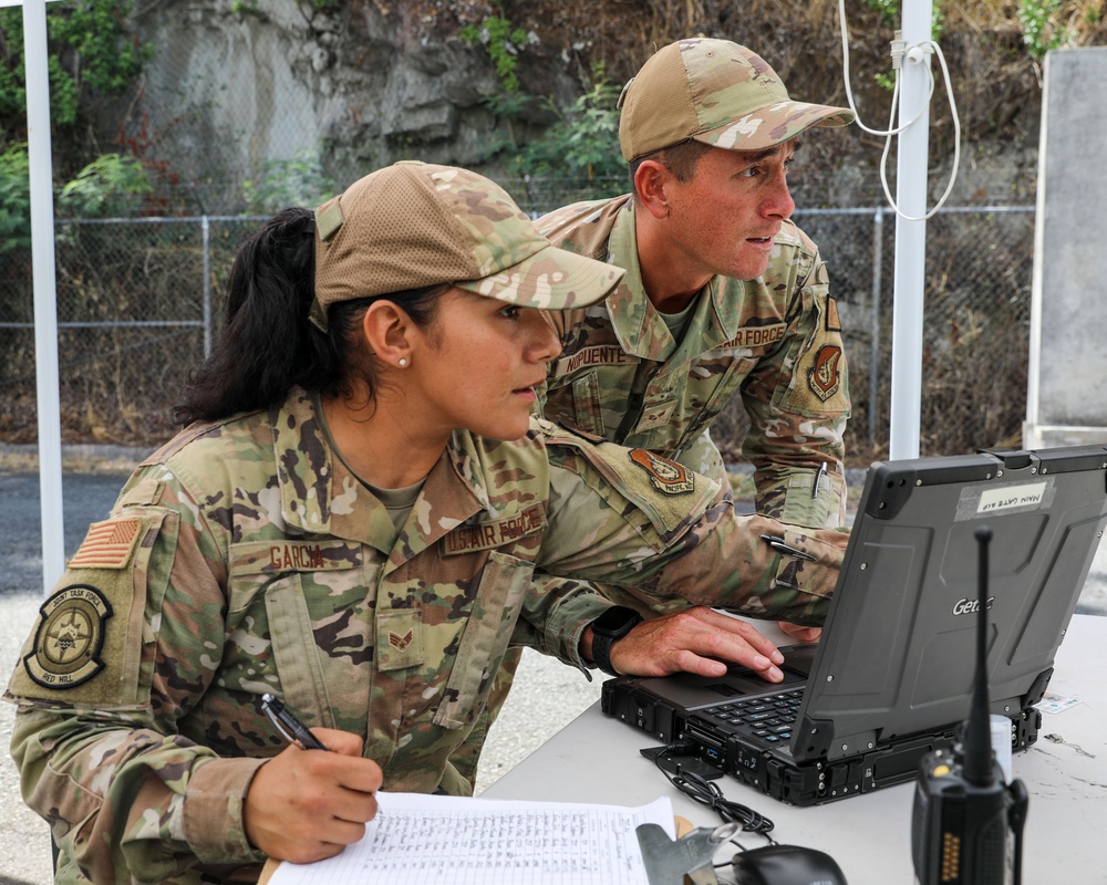 Joint Task Force-Red Hill Access Control Point personnel, ensures accountability of personnel at the Red Hill Bulk Fuel Storage Facility (RHBFSF) ACP.