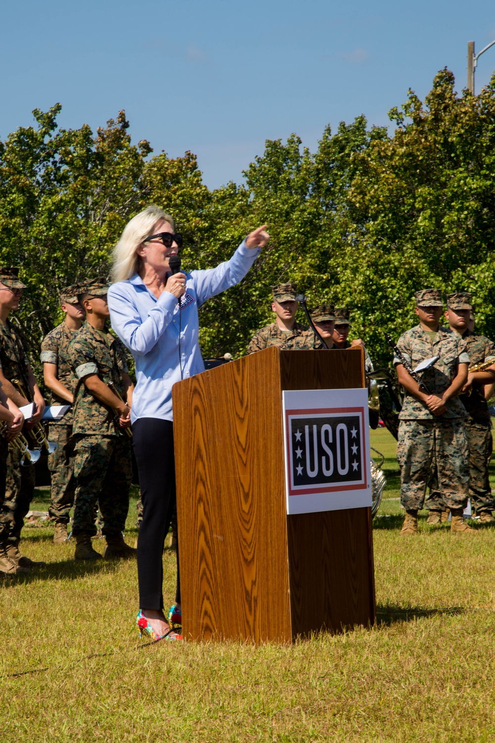 USO Opening on MCB Camp Lejeune