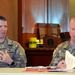 Brig. Gen. Kirk E. Gibbs meets with USACE first responders