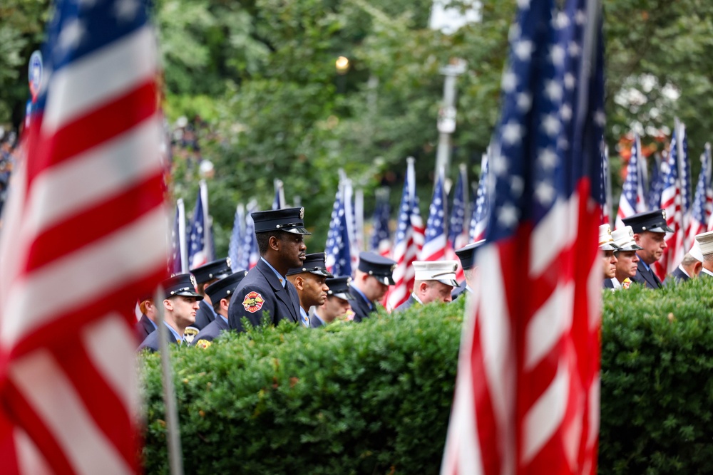 Quantico band members support 9/11 memorial ceremonies in New York City