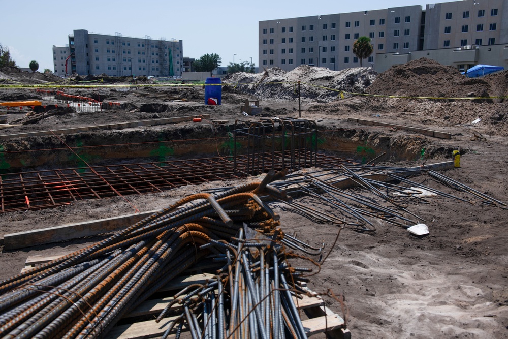 Tyndall Community Commons Construction Site