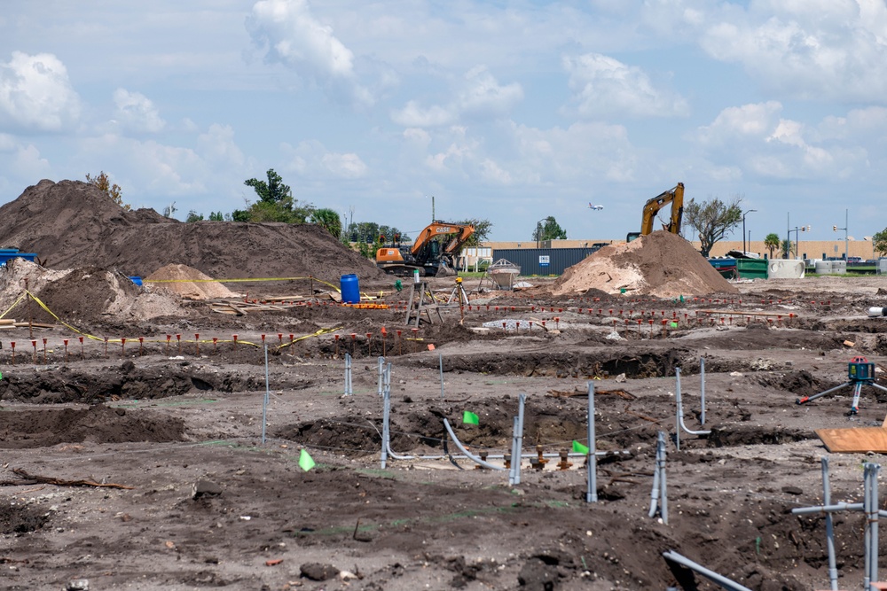 Tyndall Community Commons Construction Site